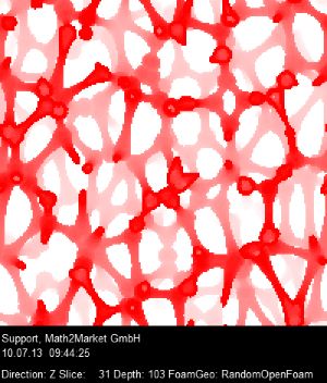 FoamGeo閉開孔泡沫和海綿結構建模模塊(圖4)