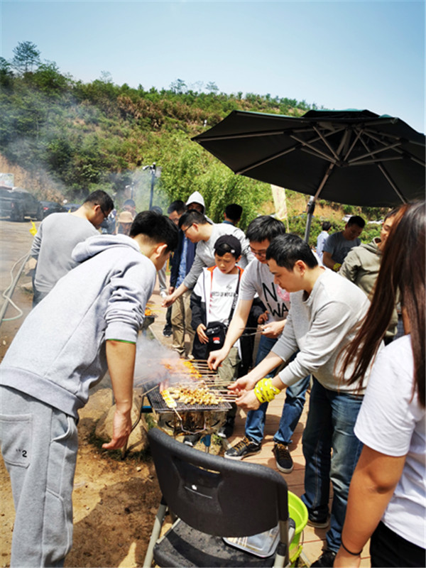 2021晶飛“百丈營地+紀龍山”團建活動(圖4)